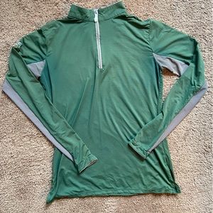 Green Kastel long sleeve sun shirt size medium